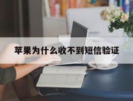 苹果为什么收不到短信验证