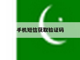手机短信获取验证码