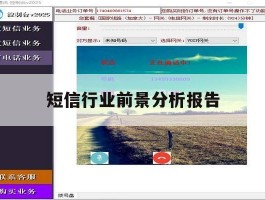 短信行业前景分析报告