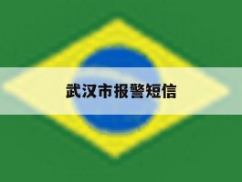 武汉市报警短信