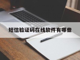 短信验证码在线软件有哪些