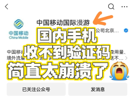 香港手机发短信到大陆手机号