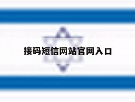 接码短信网站官网入口