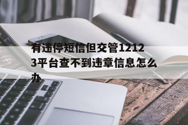 关于有违停短信但交管12123平台查不到违章信息怎么办的信息 关于有违停短信但交管12123平台查不到违章信息怎么办的信息