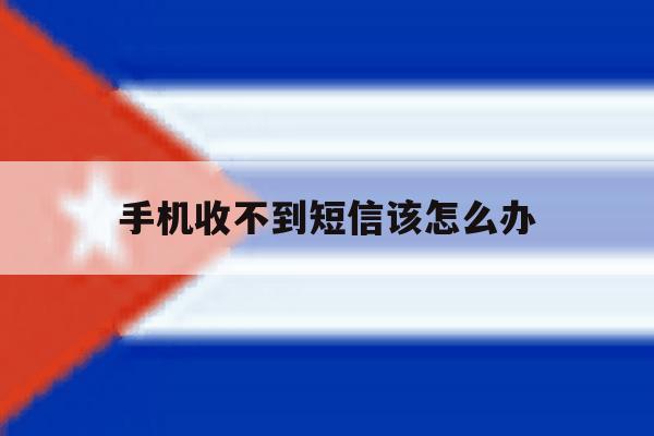 手机收不到短信该怎么办 手机收不到短信该怎么办
