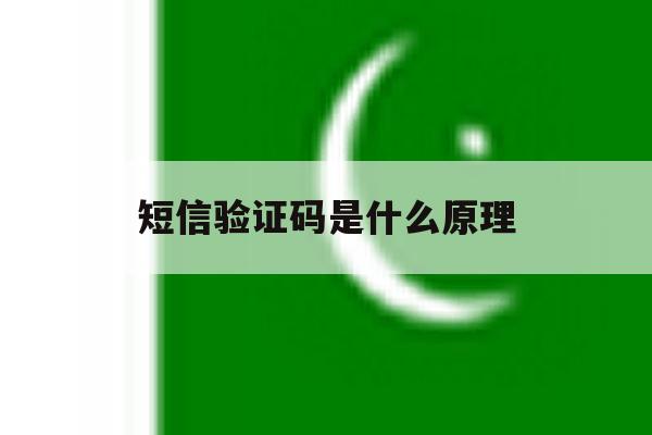 短信验证码是什么原理 短信验证码是什么原理