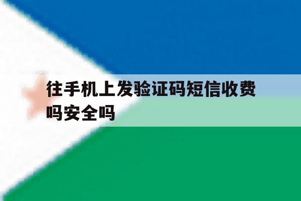 往手机上发验证码短信收费吗安全吗 往手机上发验证码短信收费吗安全吗