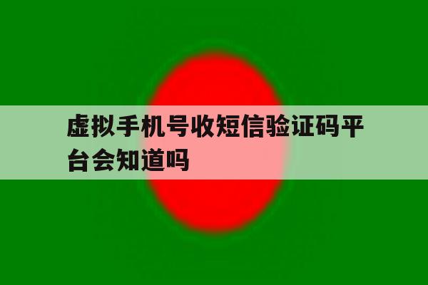 包含虚拟手机号收短信验证码平台会知道吗的词条 包含虚拟手机号收短信验证码平台会知道吗的词条