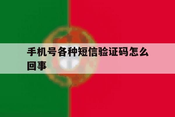 手机号各种短信验证码怎么回事 手机号各种短信验证码怎么回事