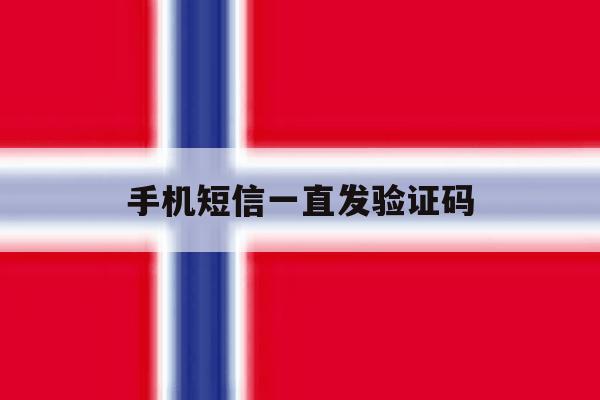 手机短信一直发验证码 手机短信一直发验证码