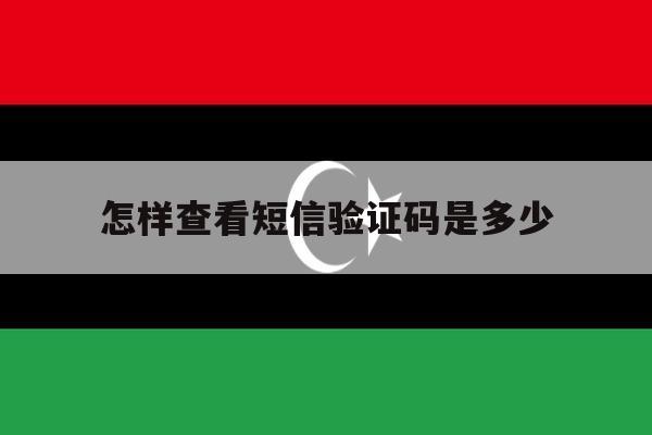 怎样查看短信验证码是多少 怎样查看短信验证码是多少