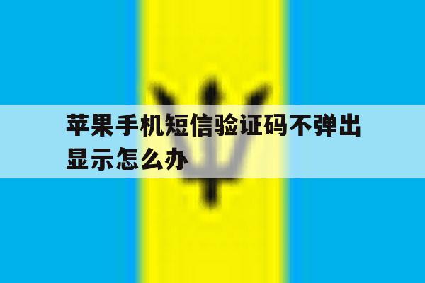 苹果手机短信验证码不弹出显示怎么办 苹果手机短信验证码不弹出显示怎么办